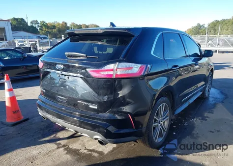 2019 Ford Edge Titanium from USA, damaged, VIN 2FMPK3K90KBB10341
